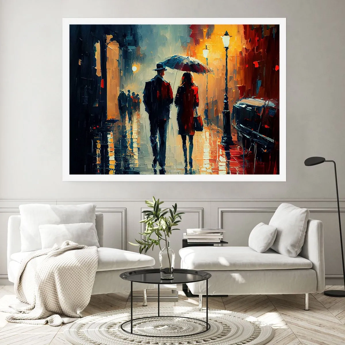 Plakat - Miejska love story - 91x61 cm