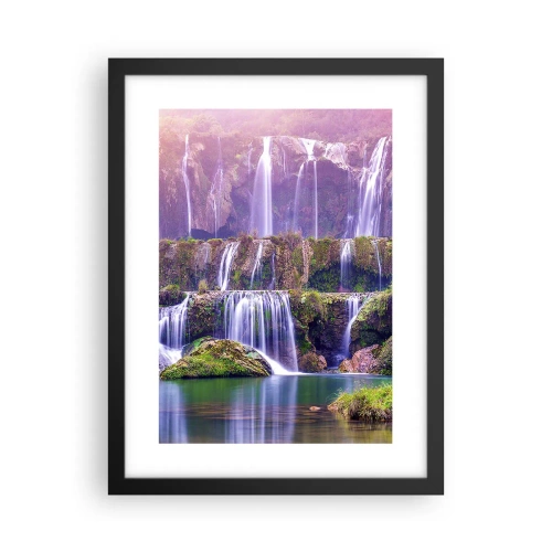 Plakat w czarnej ramie - Schody do nieba - 30x40 cm