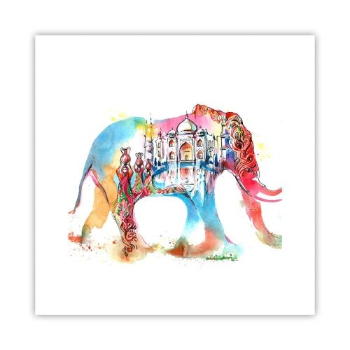 Plakat - Indie - aura miłości - 30x30 cm