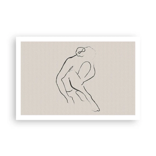 Plakat - Szkic intymny - 91x61 cm