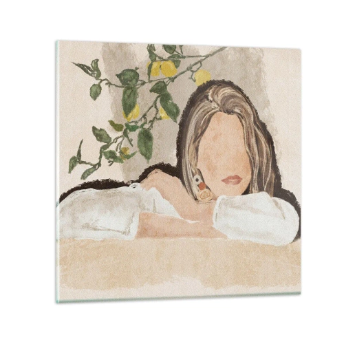 Obraz na szkle - Piękność południa - 40x40 cm