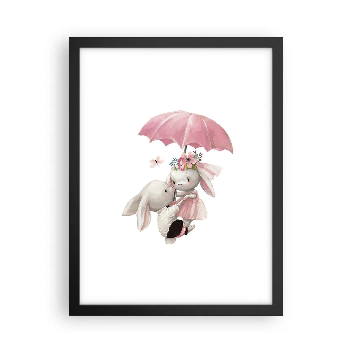 Plakat w czarnej ramie - To właśnie miłość - 30x40 cm