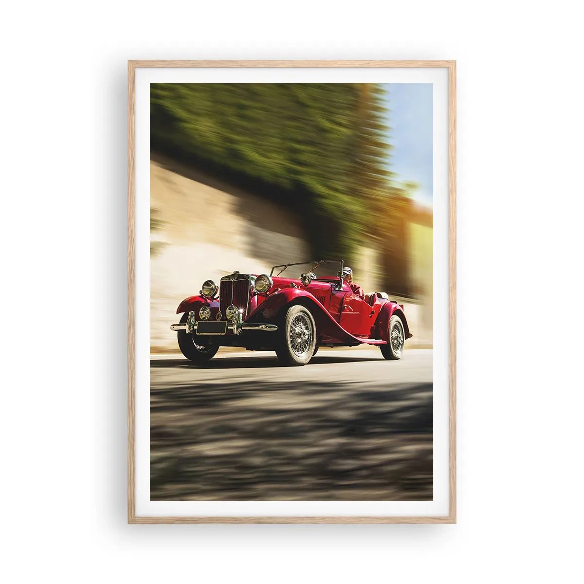 Plakat w ramie jasny dąb - Piękniejszy niż Nike z Samotraki - 70x100 cm