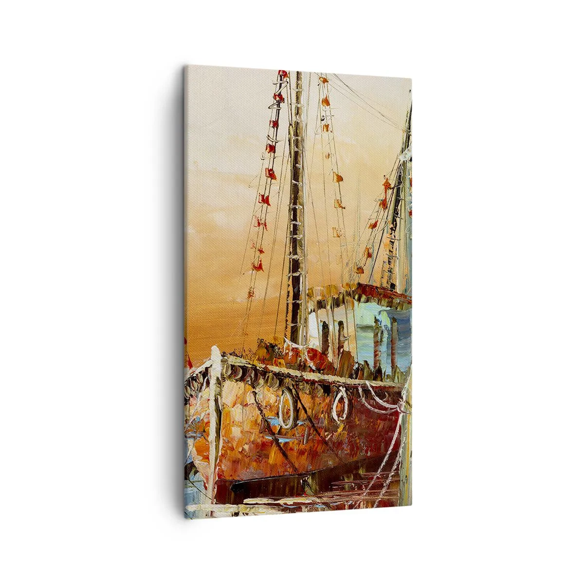 Obraz na płótnie - Spokojny powrót - 45x80 cm