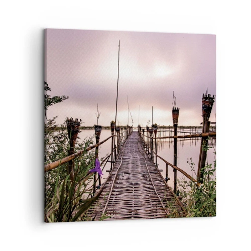 Obraz na płótnie - Spokój i cisza Azji - 50x50 cm