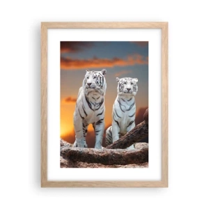 Plakat w ramie jasny dąb - Zupełnie jak w Narni - 30x40 cm