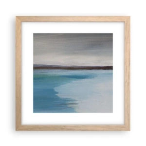 Plakat w ramie jasny dąb - Pejzaż horyzontalny - 30x30 cm