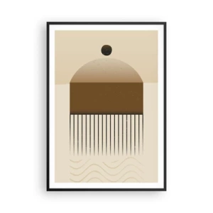 Plakat w czarnej ramie - Różne stany - 70x100 cm