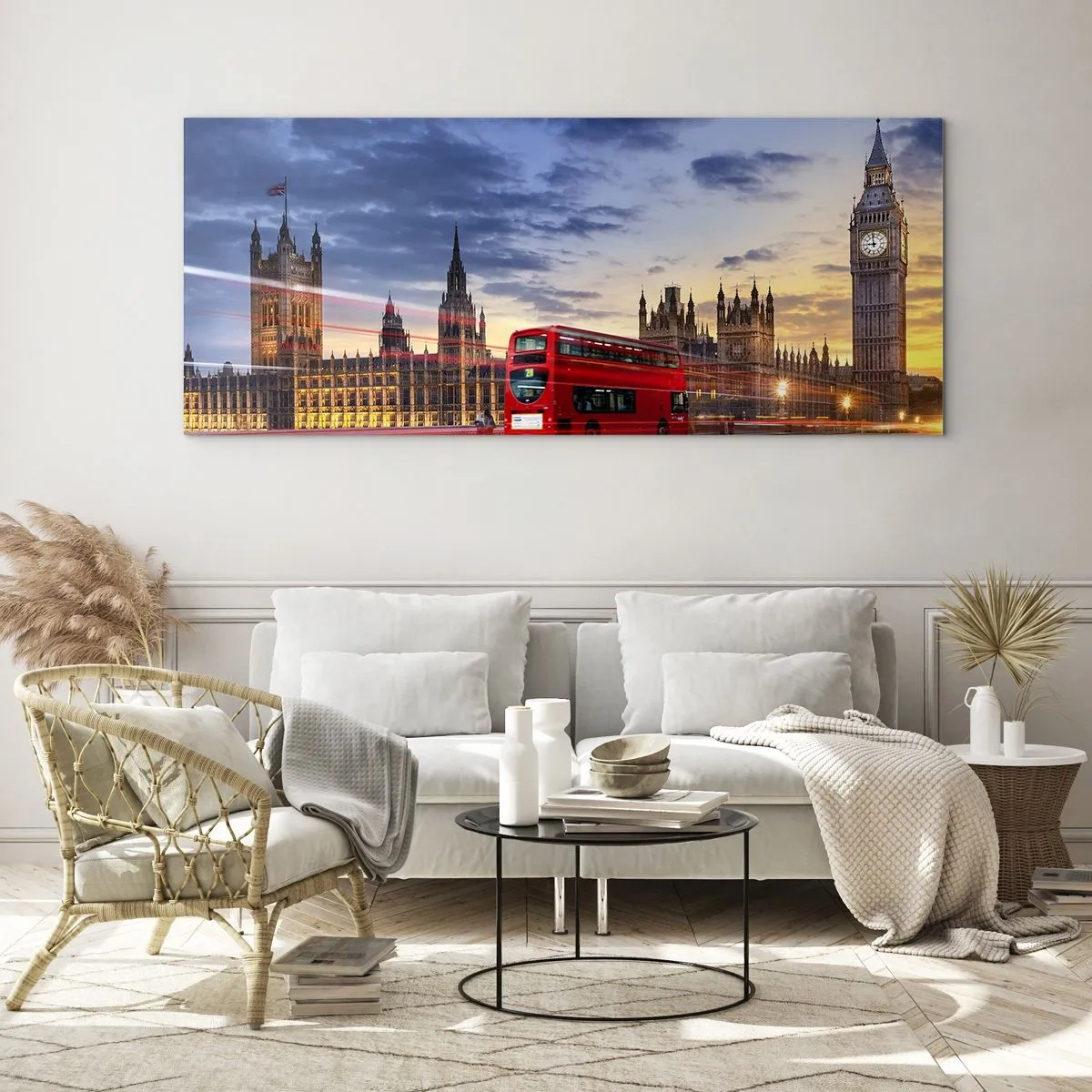 Obraz na szkle - Znaki szczególne - 100x40 cm