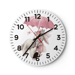 Zegar ścienny - To właśnie miłość - 30x30 cm