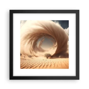 Plakat w czarnej ramie - Otwarty portal - 30x30 cm
