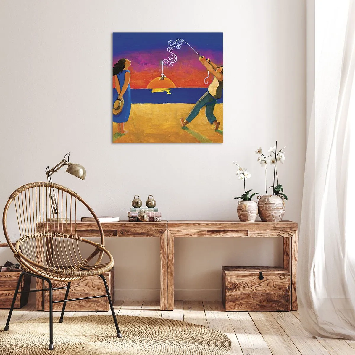 Obraz na płótnie - Więcej niż gwiazdka z nieba - 40x40 cm