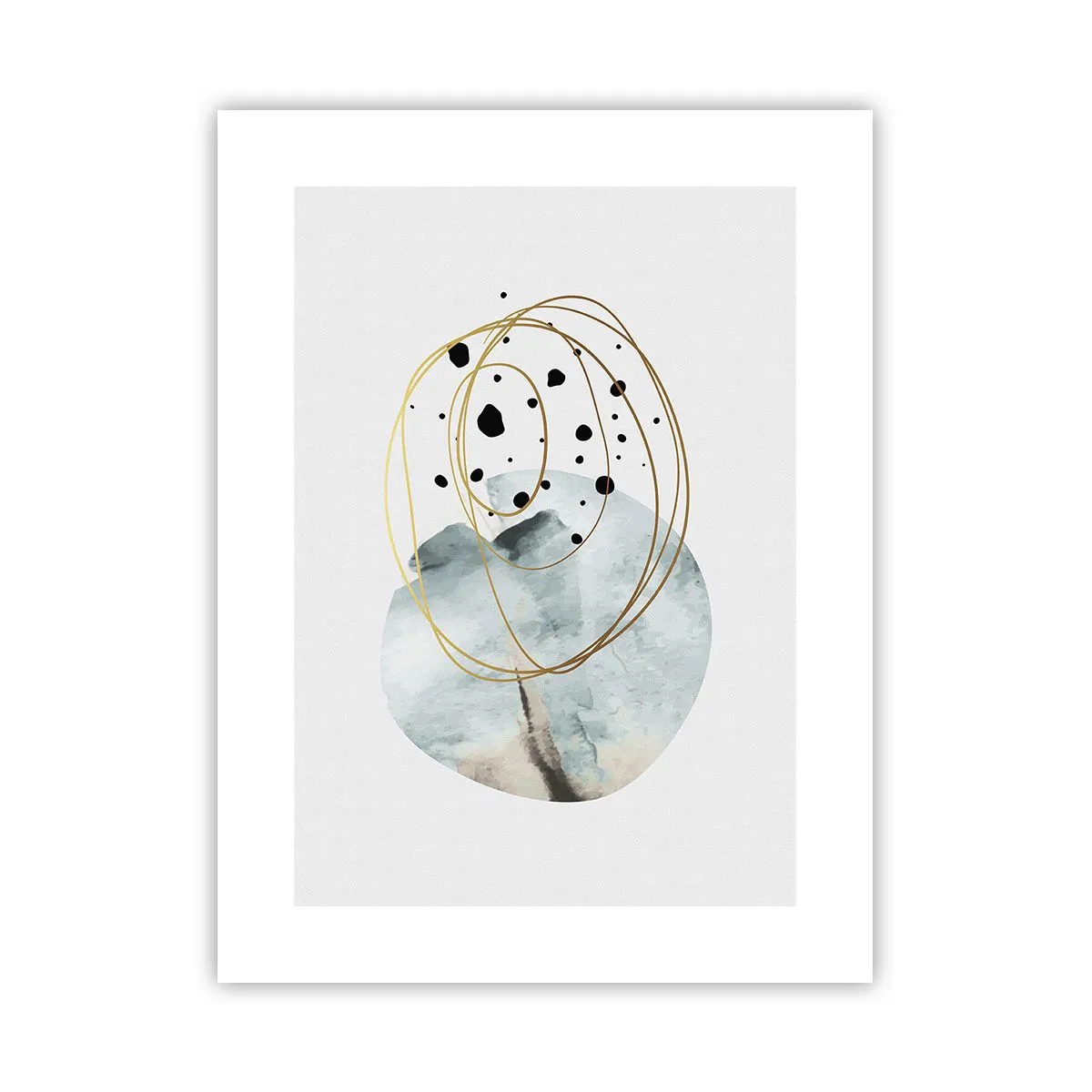 Plakat - W objęciach przestrzeni - 30x40 cm