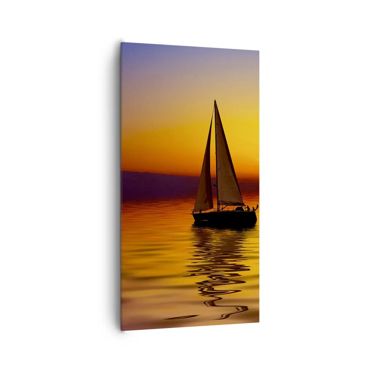 Obraz na płótnie - Jak tu cicho o zmierzchu… - 65x120 cm