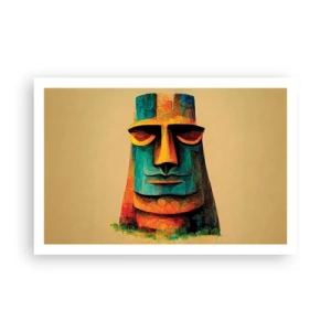 Plakat - Posągowy, a sympatyczny - 91x61 cm