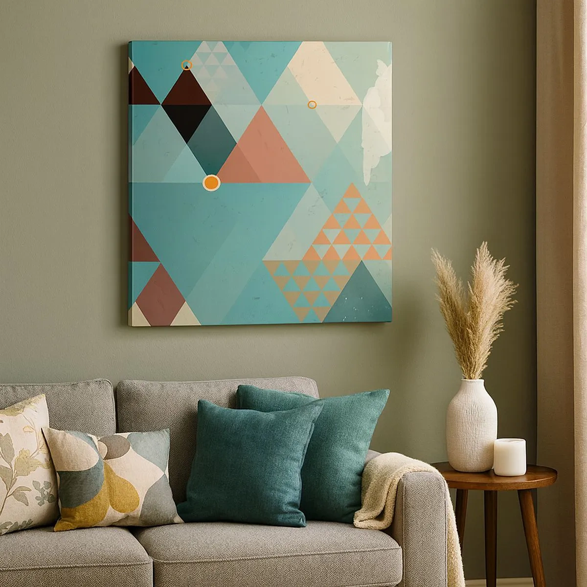 Obraz na płótnie - Jedność wielości, wielość jedności - 30x30 cm