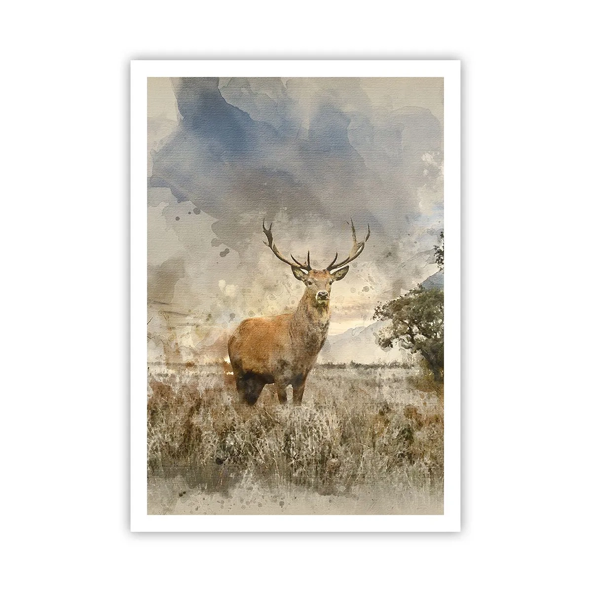 Plakat - Godność - siła - dostojeństwo - 70x100 cm