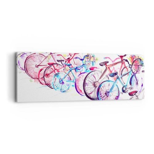 Obraz na płótnie - Zjazd klubu Antymoto - 90x30 cm