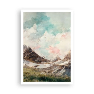 Plakat - Skalne ostrza - 70x100 cm