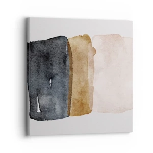 Obraz na płótnie - Kompozycja barw ziemi - 30x30 cm