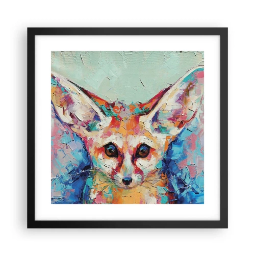 Plakat w czarnej ramie - Jesteście na mnie gotowi? - 40x40 cm