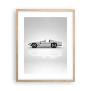 Plakat w ramie jasny dąb - Obietnica zabawy - 40x50 cm