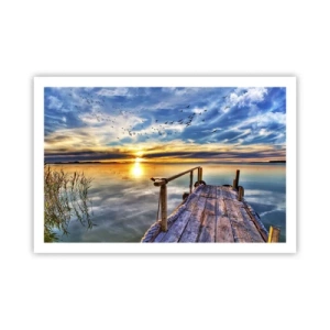 Plakat - Wiatr idzie na spoczynek - 91x61 cm