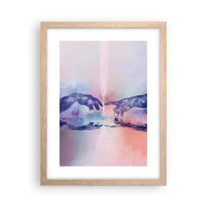 Plakat w ramie jasny dąb - Boska iskra życia - 30x40 cm