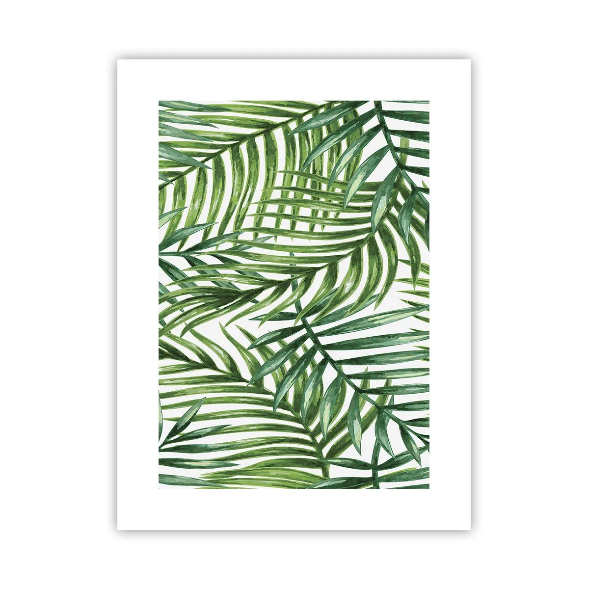 Plakat - Pod zielonym baldachimem - 30x40 cm