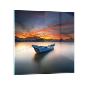 Obraz na szkle - Nadchodzi dobra noc - 70x70 cm