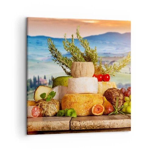 Obraz na płótnie - Włoska radość życia - 50x50 cm