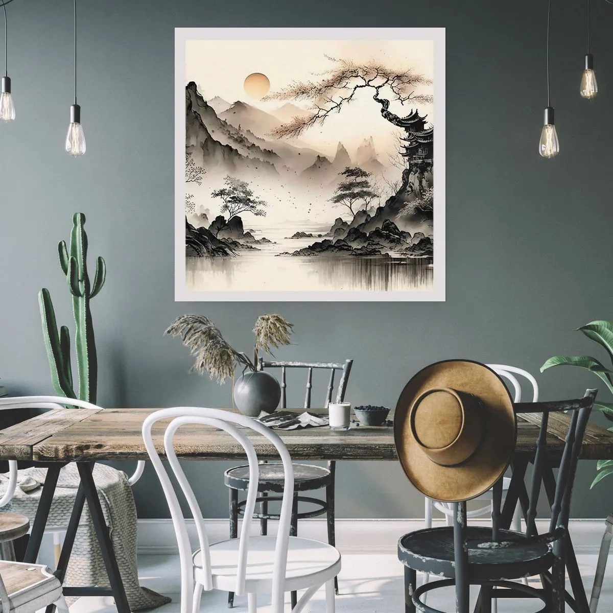 Plakat - Niepowtarzalny urok orientu - 40x40 cm