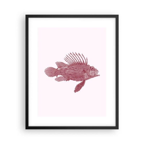 Plakat w czarnej ramie - Mieszkanka egzotycznych wód - 40x50 cm