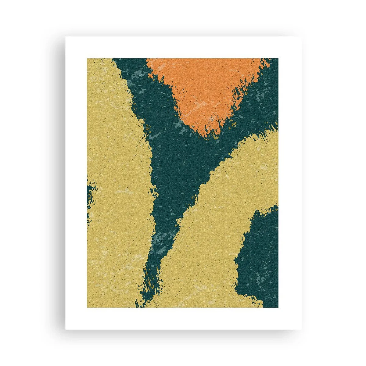 Plakat - Abstrakcja – powolnym ruchem - 40x50 cm