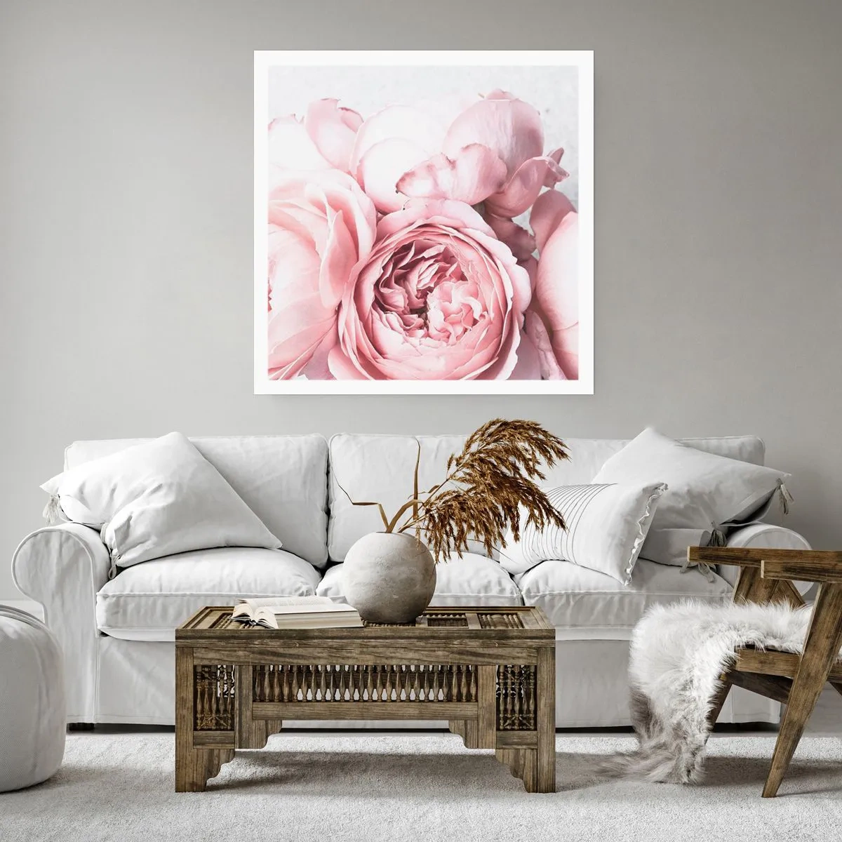 Plakat - Dla romantyków - 40x40 cm