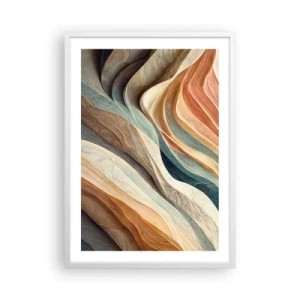 Plakat w białej ramie - Chwila przed zmianą - 50x70 cm