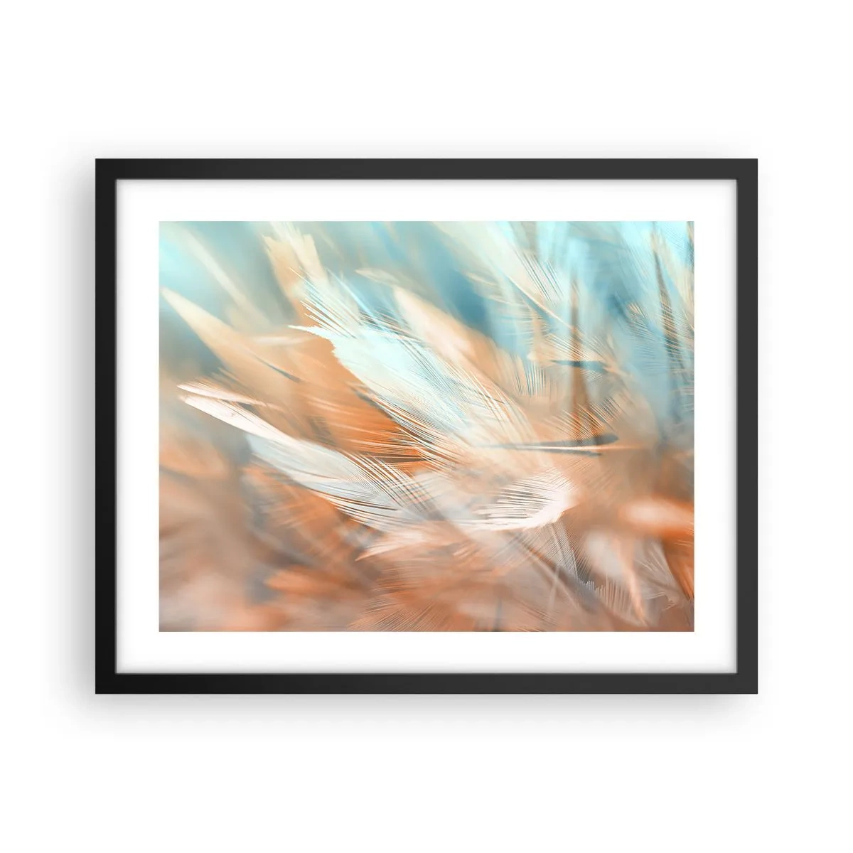 Plakat w czarnej ramie - W krainie łagodności - 50x40 cm