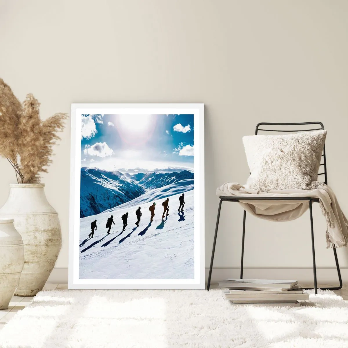 Plakat w białej ramie - Drużyna zdobywców - 30x40 cm