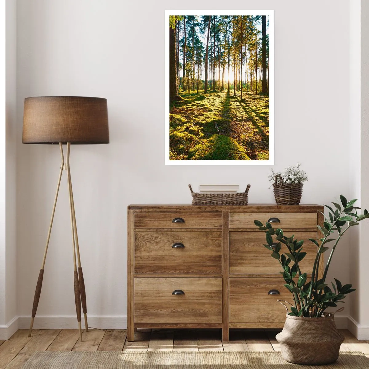 Plakat - …Za siedmioma lasami - 40x50 cm
