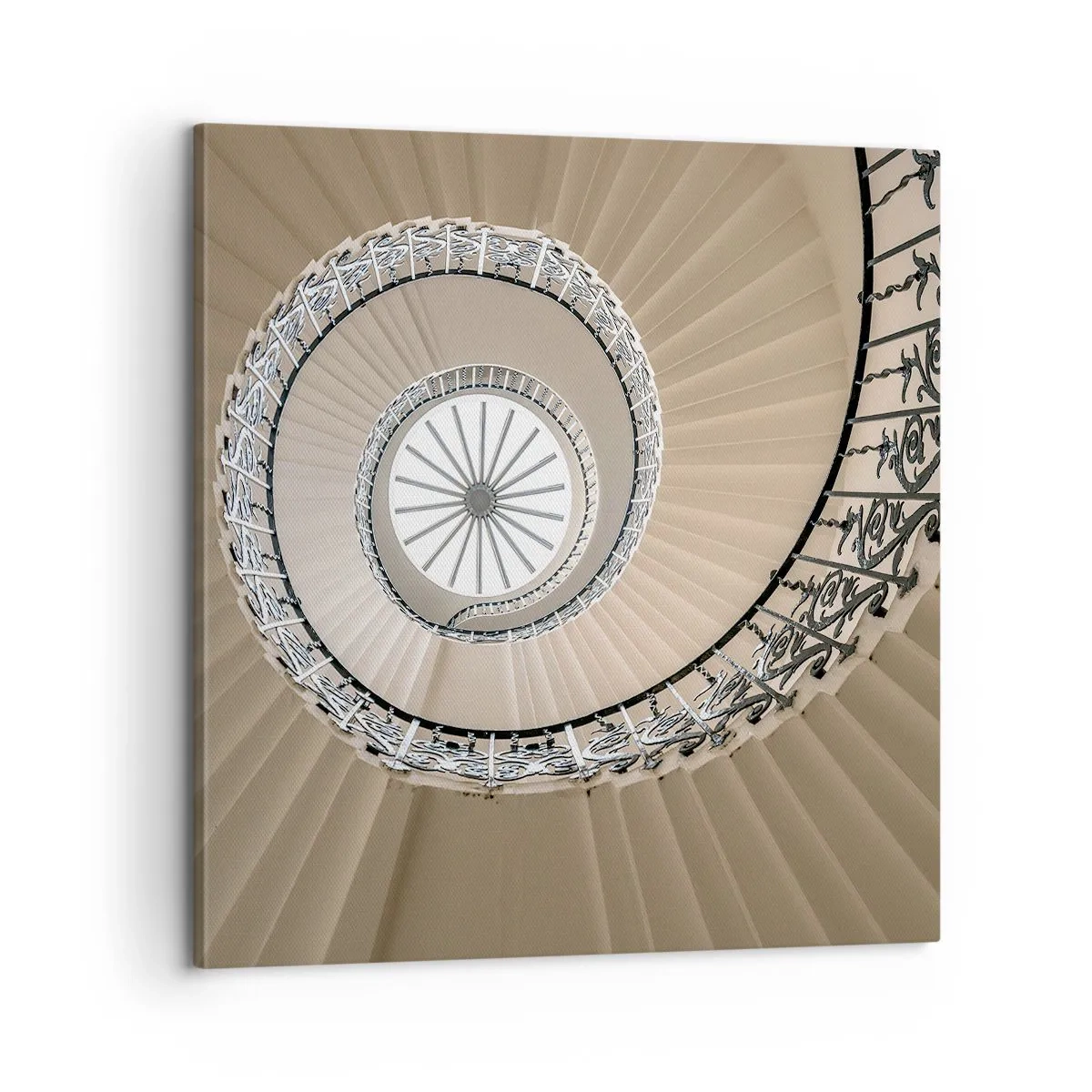 Obraz na płótnie - W środku muszli - 60x60 cm