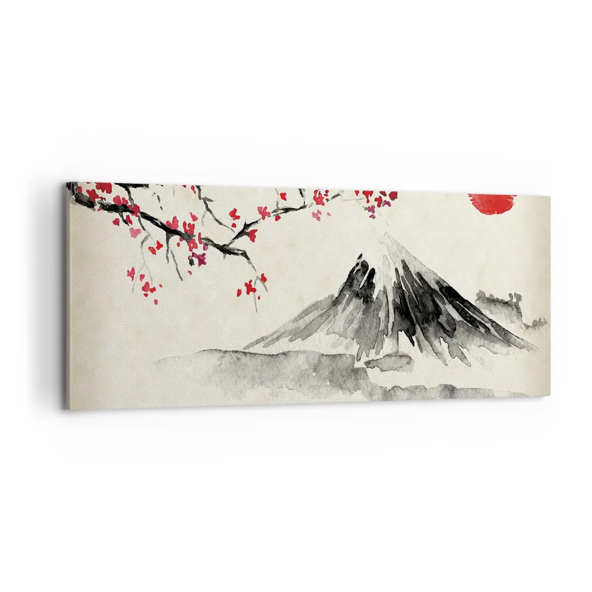 Obraz na płótnie - Pokochaj Japonię - 100x40 cm