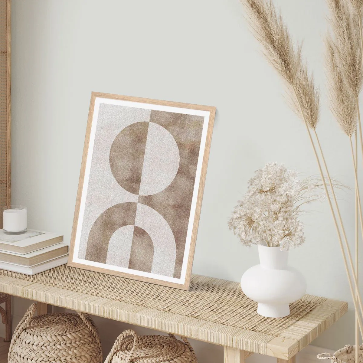 Plakat w ramie jasny dąb - Podobieństwa i różnice - 50x70 cm