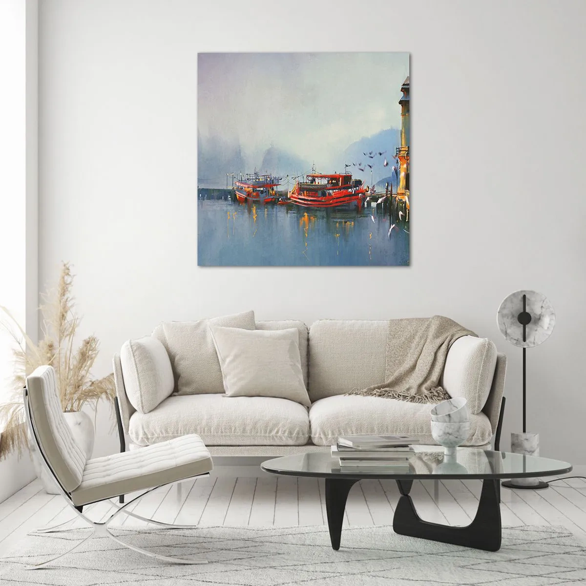 Obraz na szkle - Na końcu świata - 70x70 cm