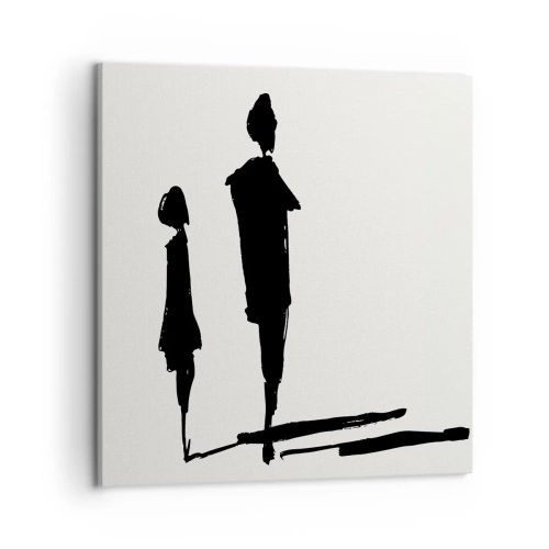 Obraz na płótnie - Na pewno razem? - 50x50 cm