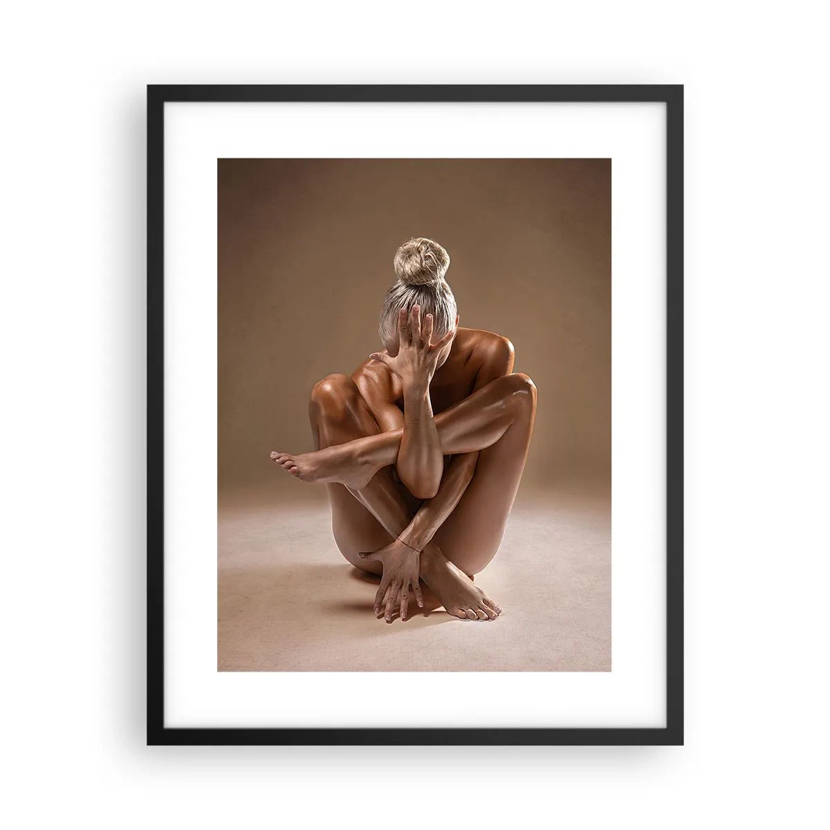 Plakat w czarnej ramie - Jedność ciała i ducha - 40x50 cm