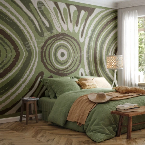 Fototapeta Premium Sand - Eksplozja emocji - Postarzany, Boho, Sztuka - 450x315 cm