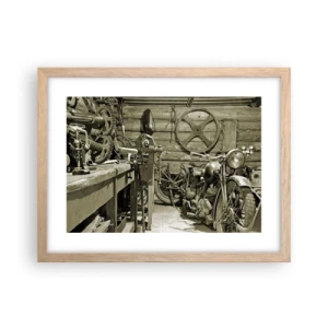 Plakat w ramie jasny dąb - W szopie wuja Władka - 40x30 cm