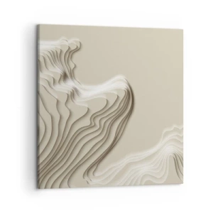 Obraz na płótnie - Topografia sztuki - 50x50 cm