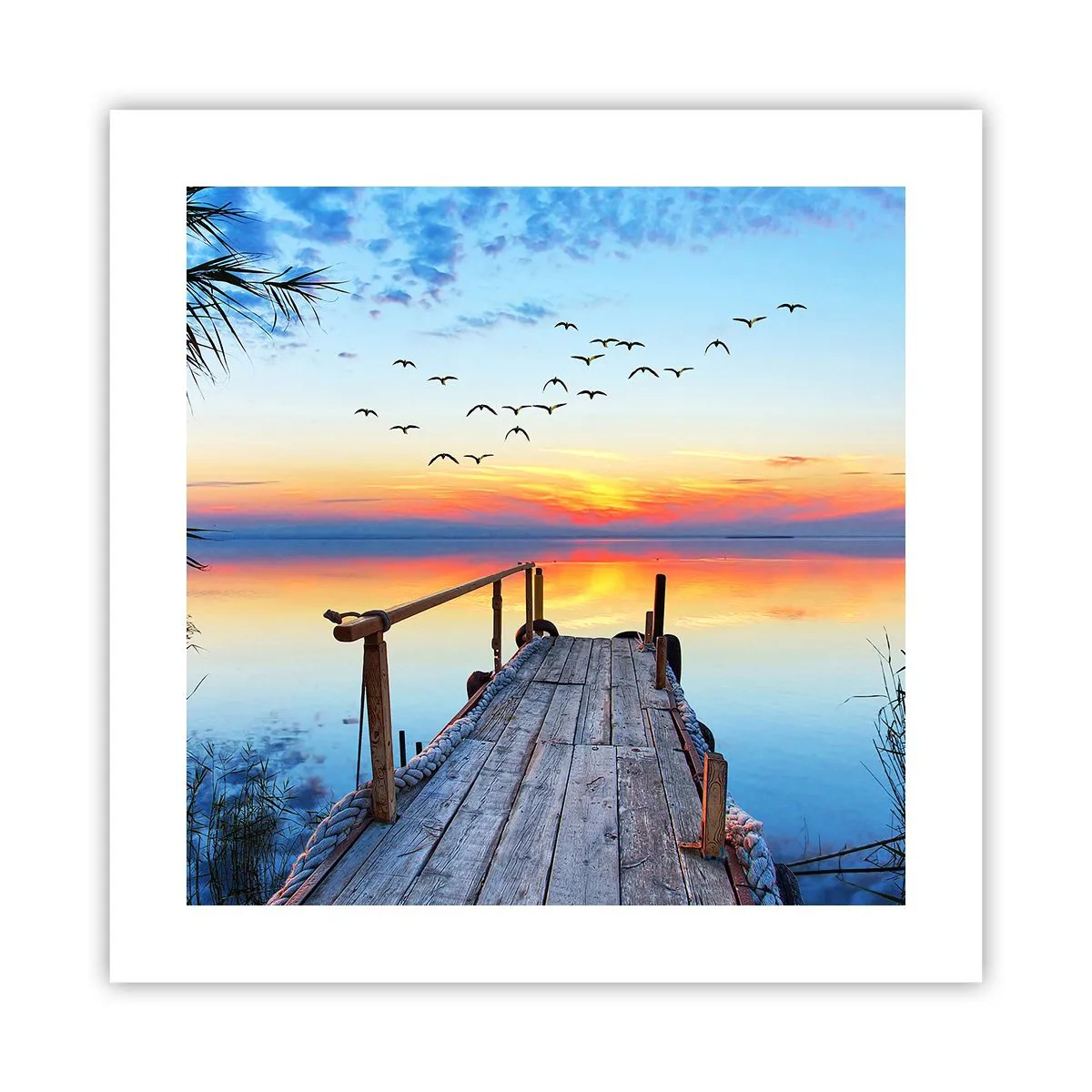 Plakat - Pora wracać… - 40x40 cm
