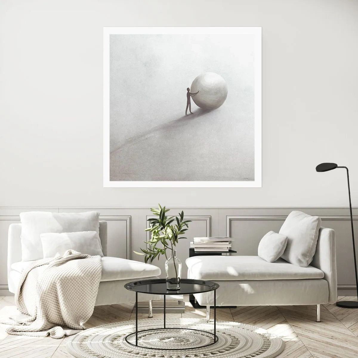 Plakat - Gra życia - 40x40 cm